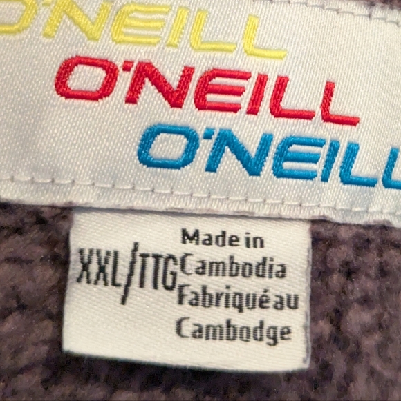 O'Neill Lightweight Purple Fleece Pullover Women's S/M or Youth XXL - Picture 9 of 10